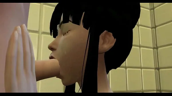 Naruto Hentai Episodio 59 madara invita a una de sus amigas que si se puede bañar con el se la termina follando en la bañera