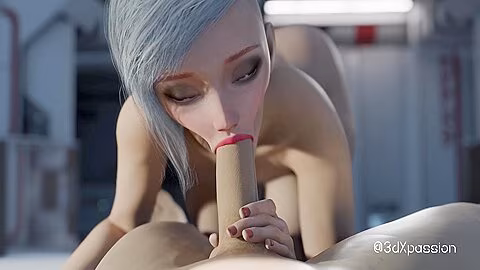 Car Toon In Nexus 3 Orbit Meta. 3d Animation Fuck On A Space Station With Sexy Blonde
