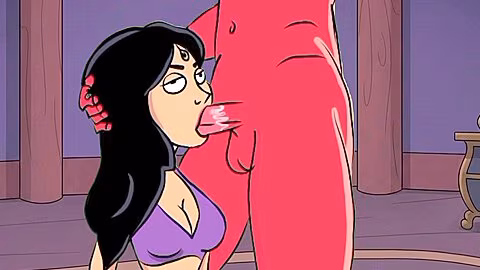 Magical Night Of A Devil And Princess With Car Toon