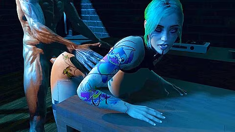 Sexy Robot Chick Wants Dick In Her Ass