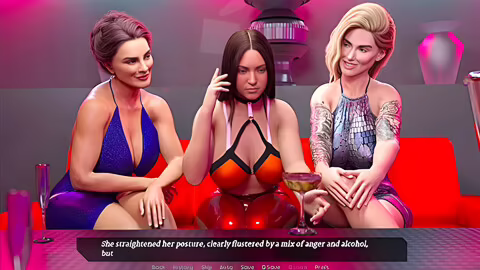 Luna Dared To Threesome Approach Of Dual Combo With An Indian – Russian Futanari Milfs With Car Toon